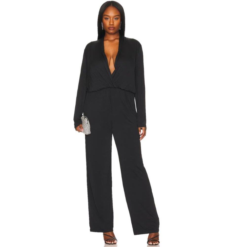Remi Plus Size Robin Jumpsuit in Black NWT Size XL